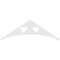 Ekena Millwork Pitch Winston Architectural Grade PVC Gable Pediment, 72"W x 24"H x 1"P (8/12) GPP072X024X100WIN - alternate 5